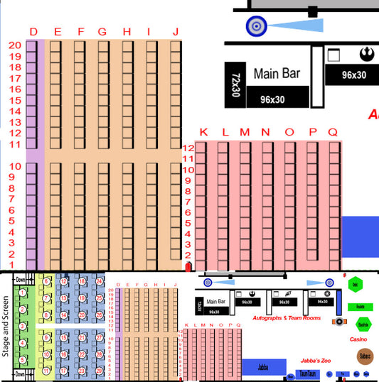 Sat - Theater Seat - Front Row (row D)